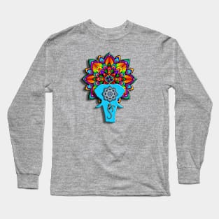 Elefante Mandala Long Sleeve T-Shirt